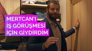 Mertcan'ı İş Görüşmesi İçin Giydirdim