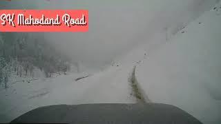 Mahodand Lake Road Condition During Snowfall Season