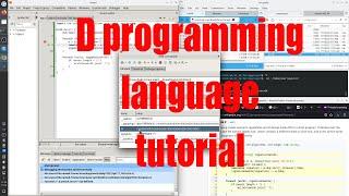 D programming language tutorial for beginners - November 2022 - 154e099f