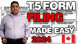 T5 Tax Slip EXPERT Guide for Canadian Business Owners 2024