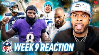 Week 9 Reaction: Rams-Seahawks, Lions-Packers, Cowboys-Falcons, Broncos-Ravens | Richard Sherman NFL