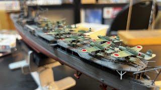 1/350 TAMIYA IJN Aircraft Carrying cruiser MOGAMI stage 3