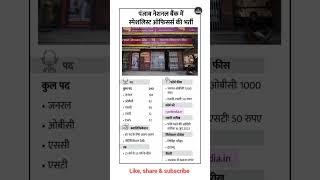 Punjab National Bank SO Recruitment 2023