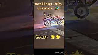 Sonnilika Tractors vs Messy ke speed test #shorts #tochanking #tractorlover #viral