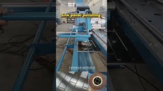 How do you polish sink panel now? We can provide you solutions #polishing machine manufacturer