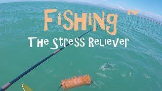 Fishing~The stress reliever~Catch & fire cook.