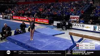 Leanne Wong Amazing Beam Florida vs Alabama 2022 9.900