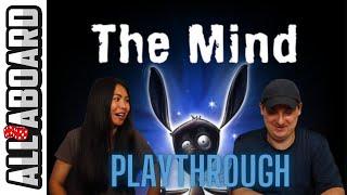 THE MIND | Board Game | 2 Player Playthrough | How to Play and Full Playthrough