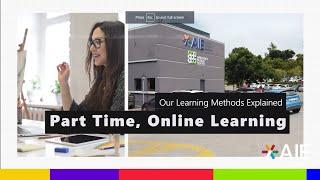 AIE Part Time, Flexi Online Learning