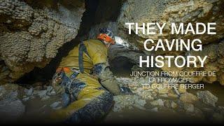 Caving Historic Discovery Junction between Gouffre Berger & Gouffre de la Fromagère