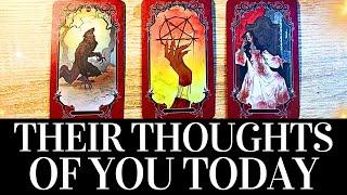 PICK A CARD  Their THOUGHTS Of YOU Today  What Is On Their Mind? ️ Love Tarot Reading Soulmate