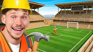 I Built A Soccer Field With NO Instructions