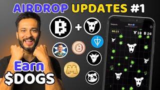 Blum Airdrop with $DOGS Big Update | Earn $DOGS on Blum Drop Games | All Airdrop Updates #1