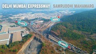 Delhi Mumbai Expressway Mumbai &  Samruddhi Mahamarg Update | Virar Jnpt section Progress #mumbai