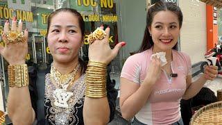 Nữ đại gia mang 100 cây vàng tìm đến Hoa Hậu bán xôi ngơ ngác vì điều này