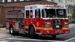 ⁴ᴷ Philadelphia Fire Department Engine 13 Responding