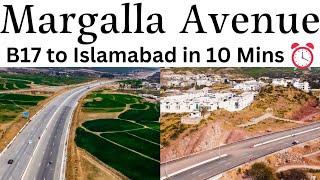 Margalla Avenue Highway B17 Taxila to Islamabad D17 in 10 Minutes | Taxila Wah to Islamabad Short