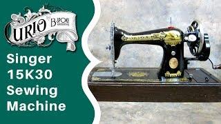 Singer 15K30 Vintage Sewing Machine 1925 Hand Crank