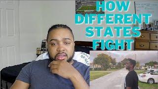 I LOVE YOUTUBE LOL! How Different States Fight REACTION [The Boul Nate Reacts]