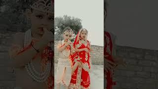 jab jab bajaye mohan #radhika #janmashtami #makeup #radhakrishna #viral #youtubeshorts #shorts