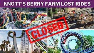 10 LOST Rides of Knott’s Berry Farm REVEALED