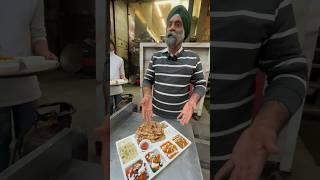 Sardar ji की special थाली #foodwithbackbenchers #shorts_ #foodie #sardarji