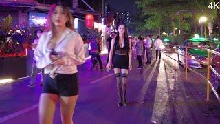 4K 街拍廣州珠江新城夜生活 美女帥哥雲集Chinese Weekend Nightlife in Guangzhou CBD，bar street