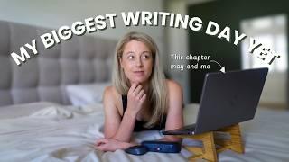 WRITING VLOG  *realistic* day of trying to write 3 334 words & balancing life