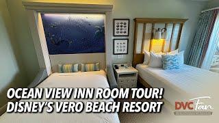 Touring an Ocean View Inn Room at Disney’s Vero Beach Resort!