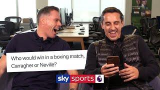 Jamie Carragher and Gary Neville answer YOUR questions!