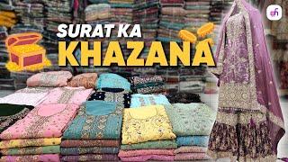 Heavy Suits Ka Khazana | Surat textile Market ka Khazana Suits Collection | A1 Dresses Surat #dress