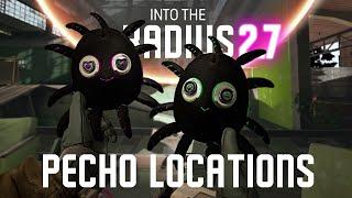 Pecho Stuffie Locations - Into the Radius 2.7