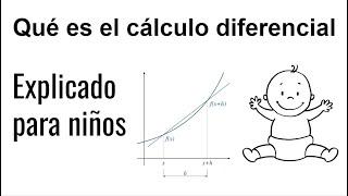 QUÉ ES EL CÁLCULO DIFERENCIAL. Explicación Básica.