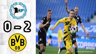 Arminia Bielefeld 0 - 2 Borussia Dortmund: All Goals & Extended Highlights