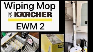 Karcher EWM 2 Wiping Mop First Look & Demo @VacuumWars ​@beko1987