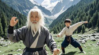 Kung Fu Movie! A fool falling off a cliff meets a reclusive martial arts master, starting his rise!