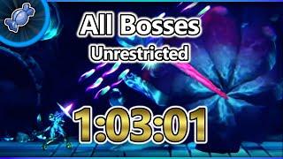 [World Record] 1:03:01 - All Bosses Unrestricted - Metroid Dread