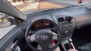 2011 Toyota Corolla sedan ACTIVE (1.33 100 CV / 74 kW)  POV DRIVE HIGHWAY / TOWN-CITY (4k)