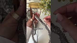 Часто пользуетесь таким способом?  #crochet #вяжу #knitting #вязаниеспицами  #шапка #вязание