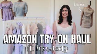 AMAZON TRY-ON HAUL! SPRING FASHION FINDS Ft. Merokeety! | Gabriella Mortola