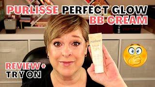 PURLISSE PERFECT GLOW BB CREAM | FIRST IMPRESSION REVIEW + TRY ON