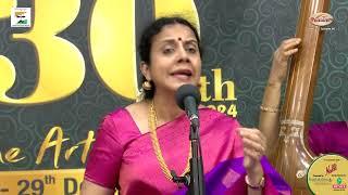 Dr.Gayathri Girish (Vocal) – Mudhra’s 30th year Festival – Spl. concert on Birthday of  Bharatiyar