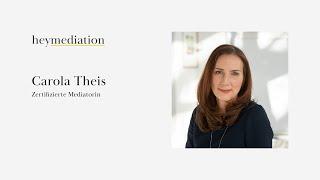 Carola Theis – Vorstellungsvideo Wirtschaftsmediation – heymediation