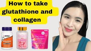 HOW TO TAKE GLUTATHIONE WITH COLLAGEN: Which is better for skin whitening