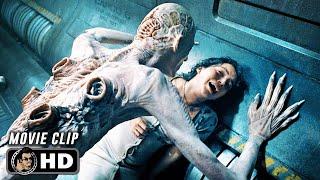 Humans Vs Xenomorph Hybrid Offspring - Final Fight Scene | ALIEN: ROMULUS (2024) Movie CLIP HD