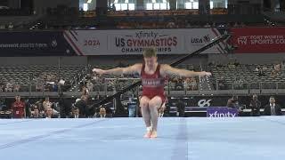 Ian Gunther  - Floor Exercise -  2024 Xfinity U.S. Championships  - Senior Men Day 2