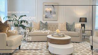 Living Room Refresh|Decorate with Me 2023|Homary Review