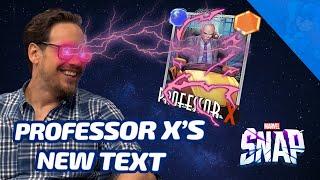 Professor X, Hela & Stegron get NEW TEXT BOXES! INSANE OTA - Marvel SNAP Card Changes Review