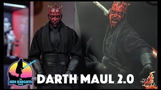 Hot Toys Darth Maul 2 0 Star Wars The Phantom Menace MMS748 Unboxing & Review