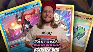 ASTRAL RADIANCE booster box! Insane pulls!!